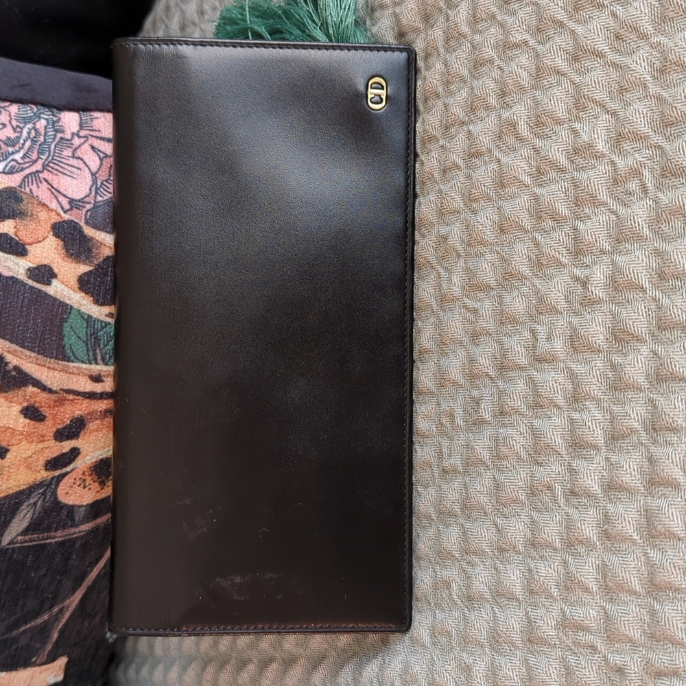 Christian Dior Leather Wallet